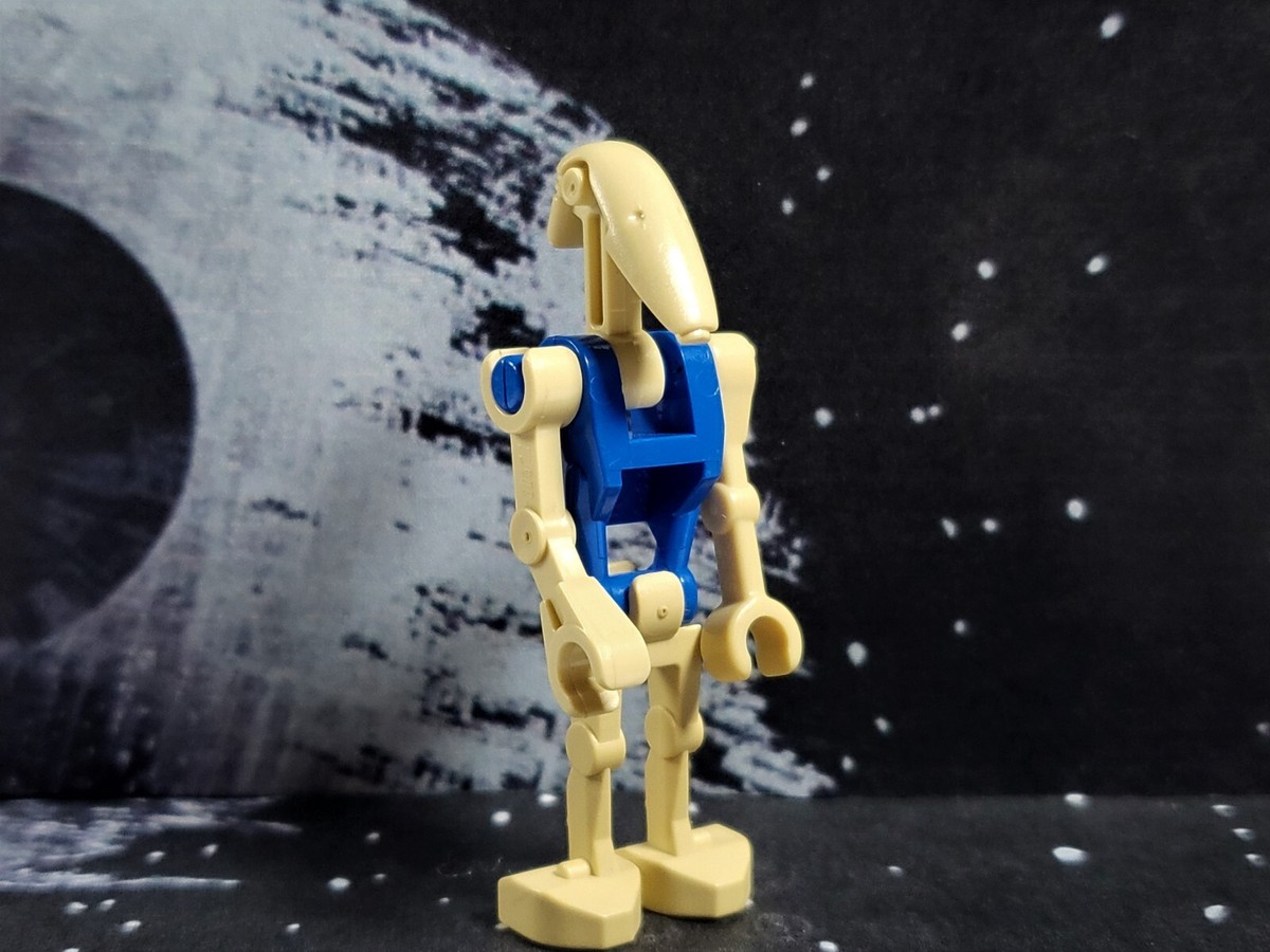 LEGO 2007 Star Wars Minifigure Battle Droid Pilot Blue Torso