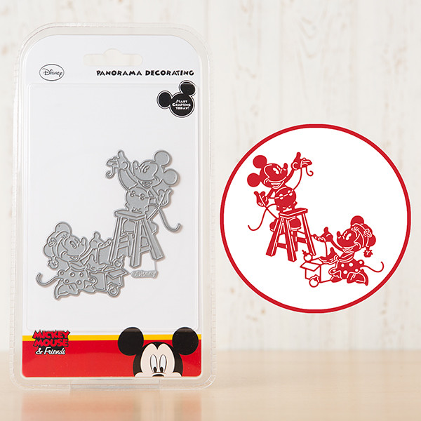 Disney PANORAMA DECORATING Die From the Vintage Mickey Mouse & Friends Range