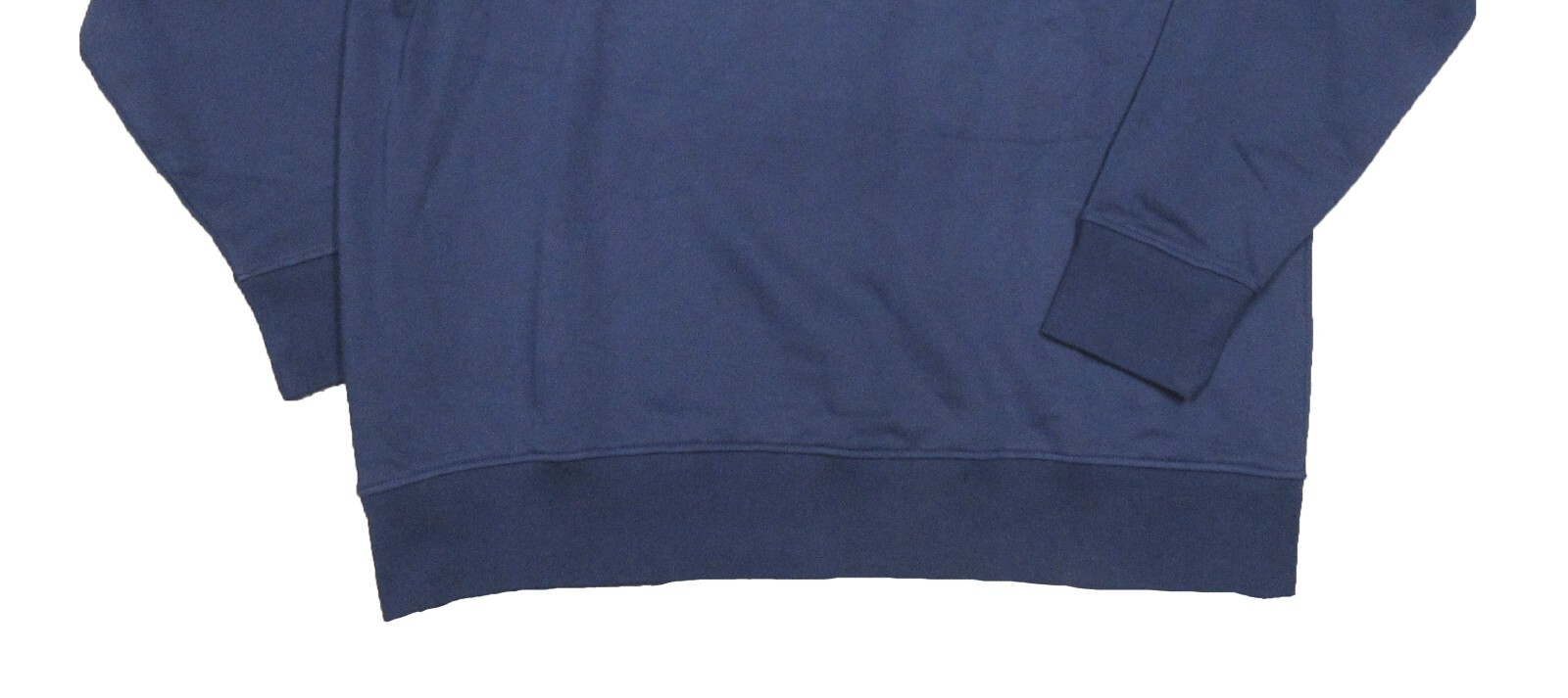 Polo Ralph Lauren Felpa Uomo Grande & Alta Navy Pony Player Grafica Pile