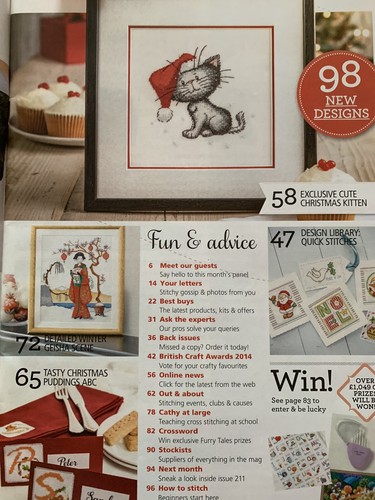 REVISTA The World Of Cross Stitching lista desplegable de varias opciones - Imagen 52 de 559