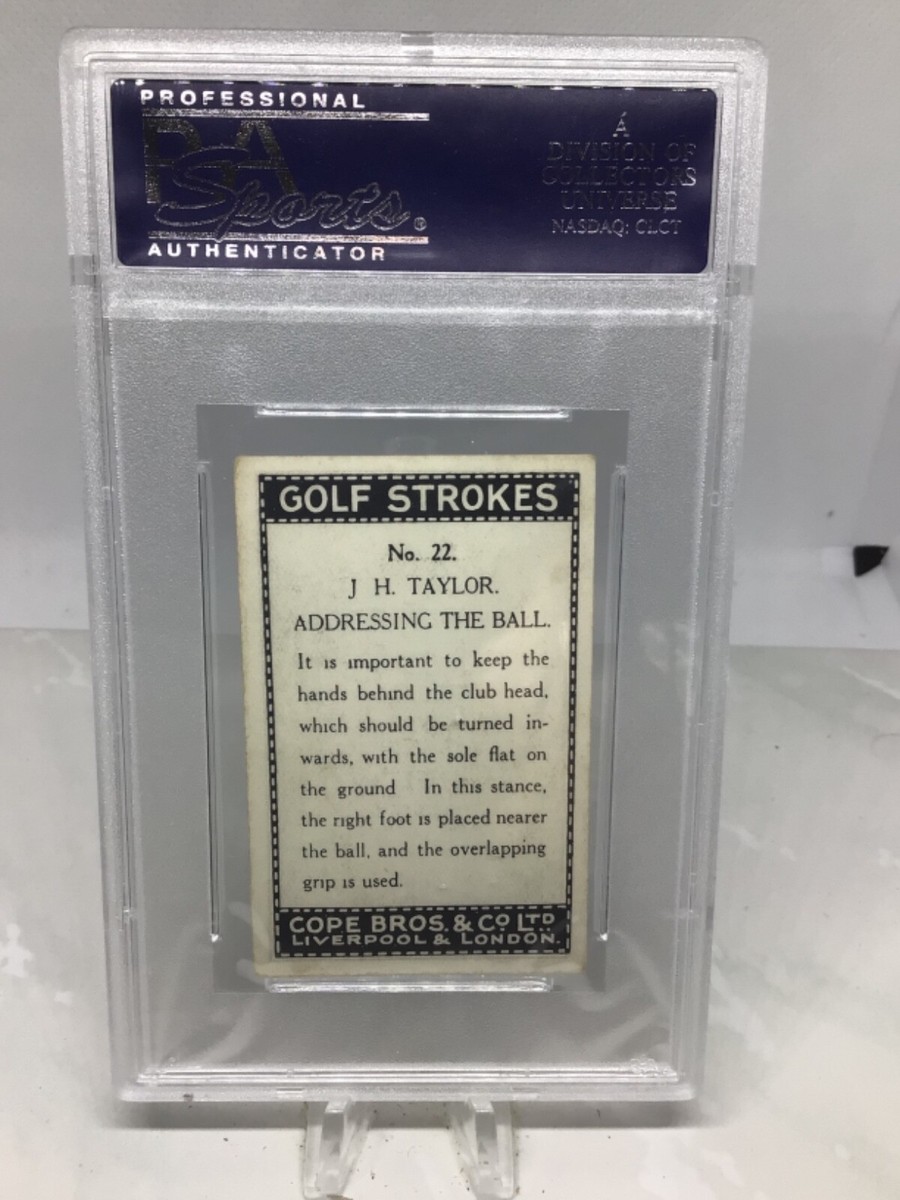 ミックティラー　サイン 1923 Copes Golf Strokes #22 John Taylor PSA 3 | eBay