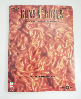 GUNS N' ROSES 'The Spaghetti Incident?' Guitar Tablature Tab Book 1994 GNR Vocal