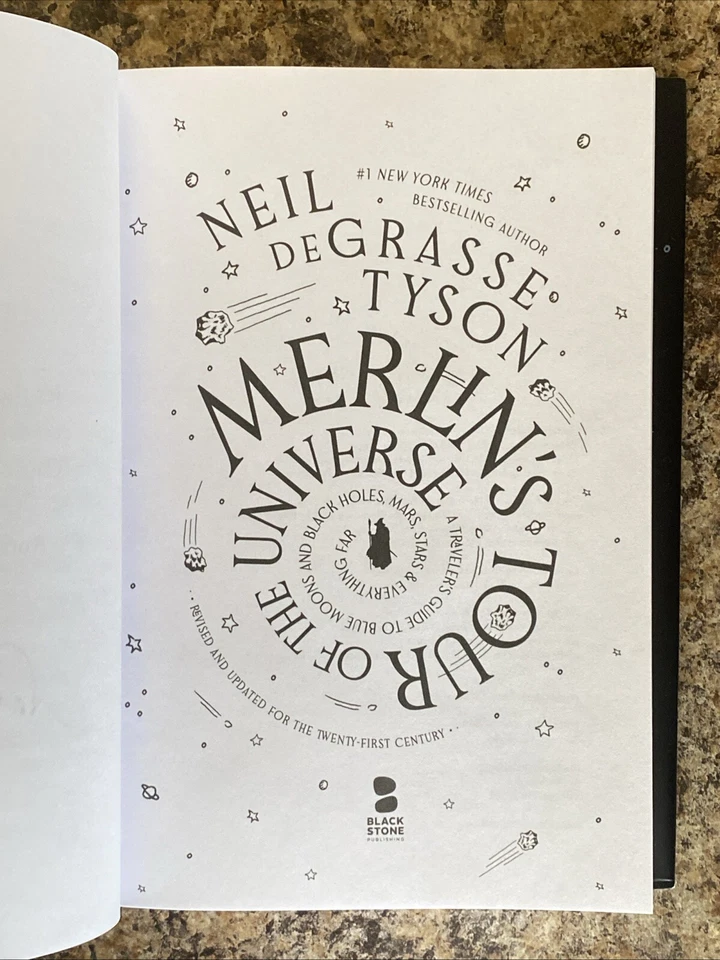 Merlin's Tour of Universe SIGNED - Neil deGrasse Tyson - 1st Lim. Ed. Fine HC - Image 3 of 4