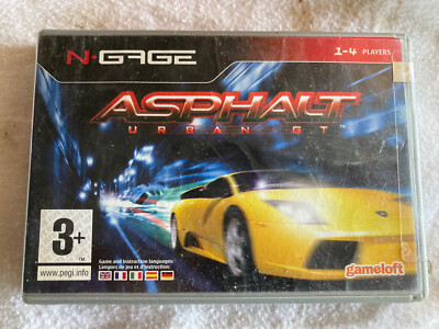 N-Gage Asphalt Urban Gt English case and manual only