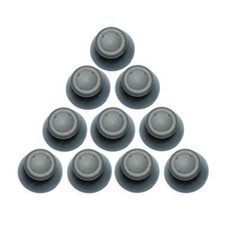 10PCS Xbox 360 Controller Concave Analog Thumbstick Mushroom Cap Grip Gray WL