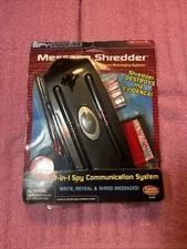 Spy Gear Toy Message Shredder Kid Safe 7-in 1 2006