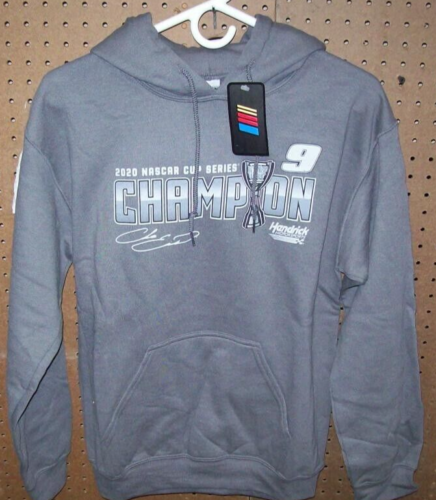 CHASE ELLIOTT #9 2020 NASCAR CUP CHAMPION HOODIE SIZE L NEW!!!! - Picture 1 of 3