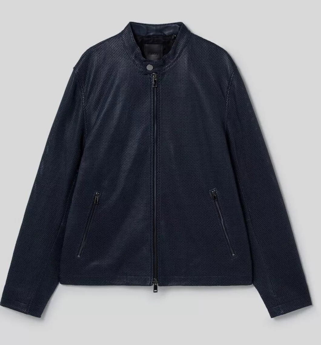 Veste baltique homme Theory agneau en maille suprême Wynmore taille L neuve avec étiquettes