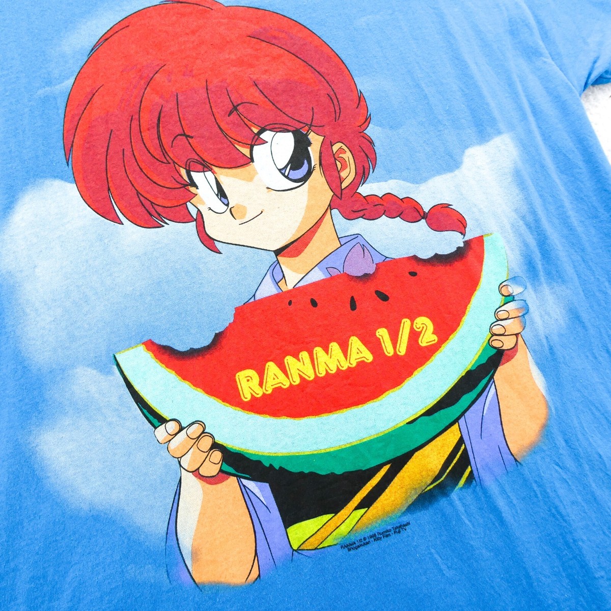 Vintage Ranma Shirt Mens Large 90s Anime Screen Stars Manga