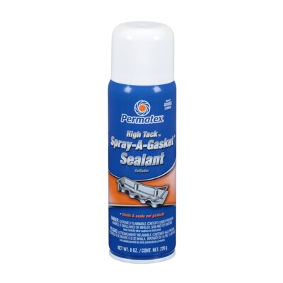 Permatex 80065, High Tack Spray-A-Gasket Sealant, Gasket Sealer, 8 OZ DAS
