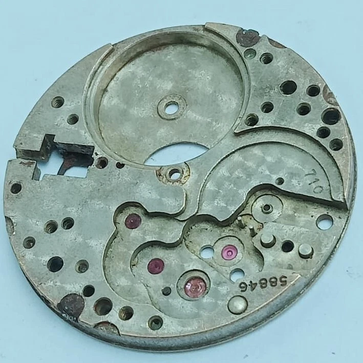 VINTAGE ROLEX MOVEMENT PLATE FOR PRTS CAL.710 ONLY PLATE eBay