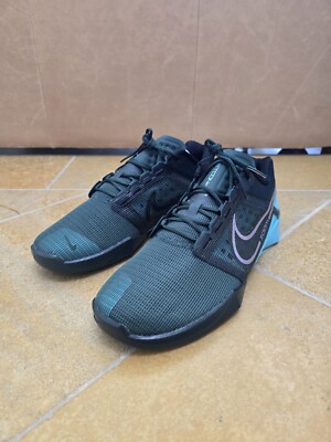 Nike Metcon Turbo 2 Training Gym Black Pro Green Teal Men's 9 React DH3392-393