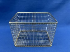 Sterilisationskorb Drahtkorb rechteckig Edelstahl 18/10 Bochem Laborzubeh&ouml;r 140