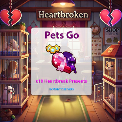 x10 Heartbreak Presents    | Pets Go | Instant Delivery  