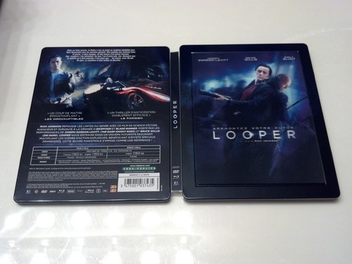 Looper Lenticular Magnet STEELBOOK (Blu-ray, France Import) SEALED OOP - Picture 6 of 8