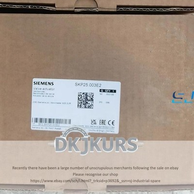 Brand new Siemens SKP25.003E2 Valve Actuator SKP25.003E2