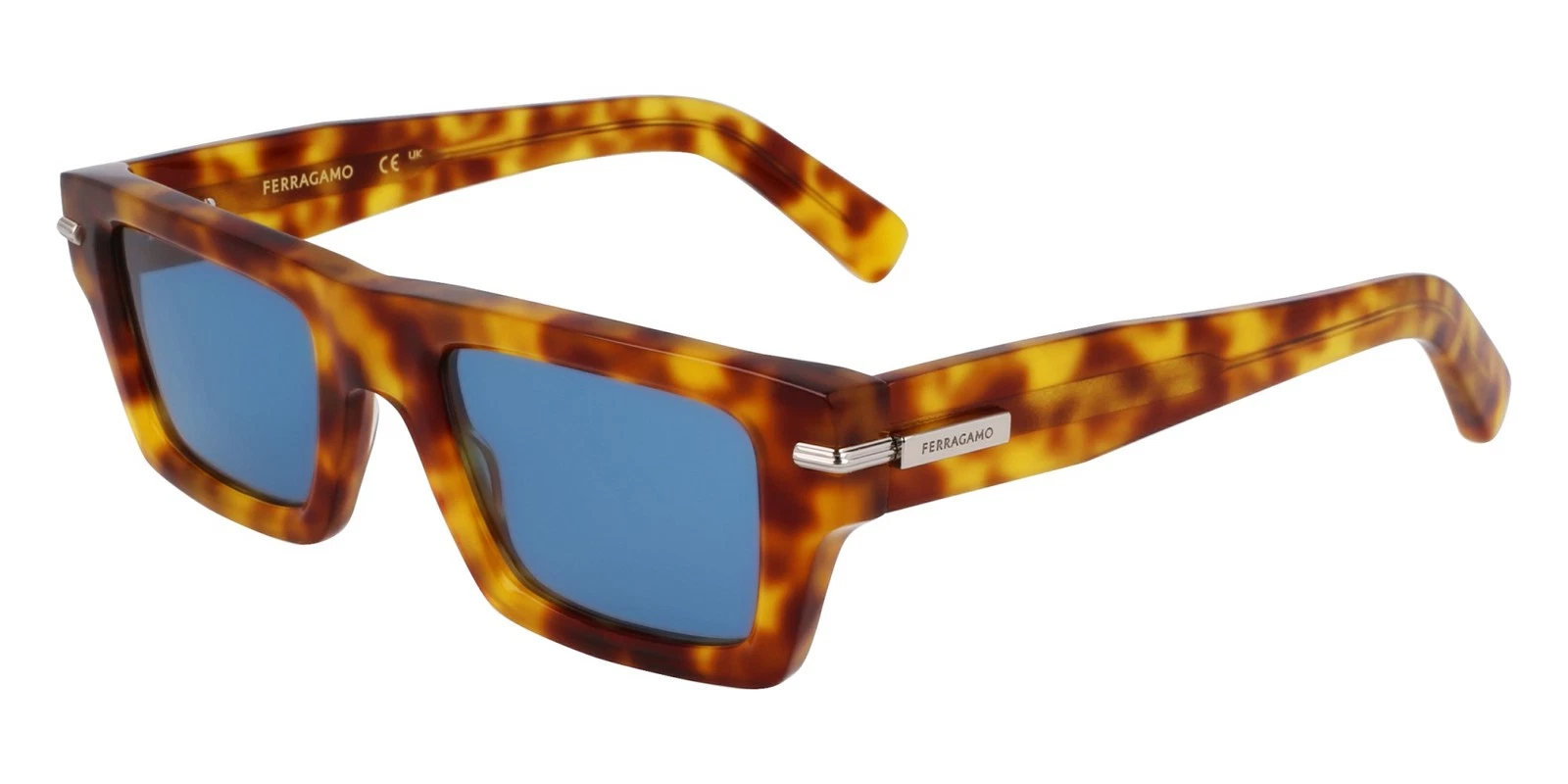 Ferragamo — Ferragamo SF2034S Blonde Tortoise 50/22/145 Men's Sunglasses