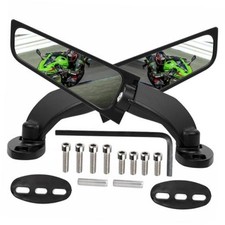 Motorcycle Mirrors Rearview Stealth Mirrors for 2025 Ninja 500 400 Standard