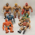 Vintage Lot Of 7 He-Man Masters Of The Universe 1980’s MOTU Action Figures READ