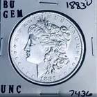 1883 O BU GEM MORGAN SILVER DOLLAR UNC MS+++ U.S. MINT RARE COIN 7436