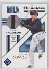 2019 Panini Chronicles Chronicles Swatches Blue 2/25 Brian Anderson #CS-BA 7at