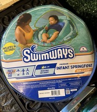 SwimWays Premium Infant Spring Float Sun Canopy UPF 50 - Ages 3-9 Months