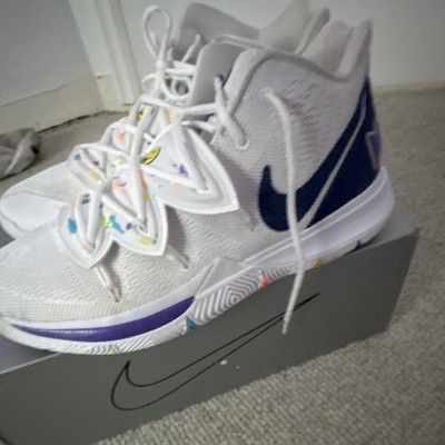 Nike Kyrie 5 Have A Nike Day White/Deep Royal Blue Basketball AO2918-101