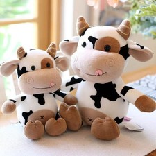 Cute Cow Plush Toy   Stuffed Doll, Pillow Plushie, Perfect Gift for Kids  GF
