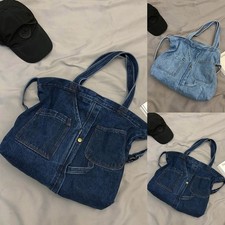 Schultertasche Täglich Verstellbarer Riemen Damen Grosse Kapazität Leinentasche