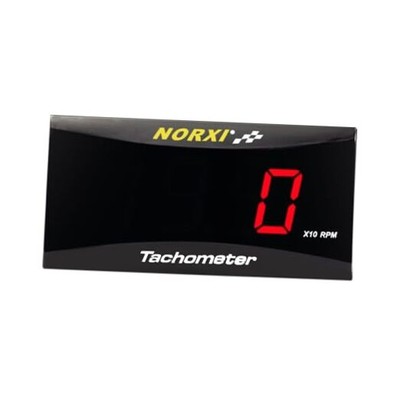 Universal Motorcycle Tachometer, Vehicle RPM Meter, Waterproof Digital 