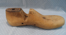 Vtg Wooden Shoe Last Original Cobbler s Form Size 5 1/2 D - Industrial Chic