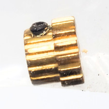 16 Tooth Brass Pinion Gear 48 Pitch .078 Bore Slot Car Spacific Vtg NO SCREW