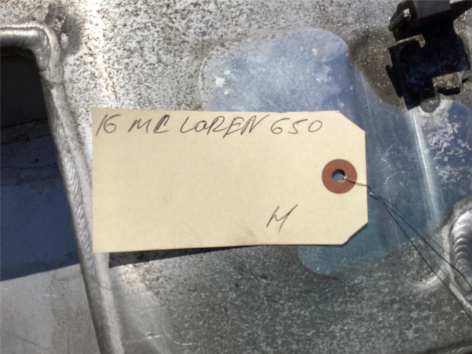 McLaren 650S 2016 Fuel Gas Tank Reservoir 15 - 17 :Y