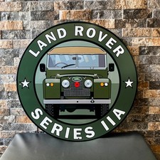 1961 Land Rover Series Iia  4x4 Heavy Metal Sign 19.7 50cm