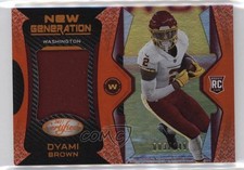 2021 Certified New Generation Jerseys Mirror Orange 3/149 Dyami Brown #NG-23 6o3
