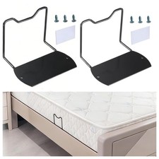 2 PCS Mattress Slide Stopper Anti Slip Retainer Bar Stabilizer Gripper Frame