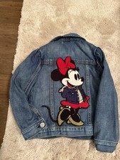Baby GAP Disney Girls Minnie Mouse Denim Jean Jacket Size 5