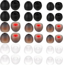 18 Pairs Silicone Ear Bud Replacement Earbuds Ears Tips Replacement Covers Soft