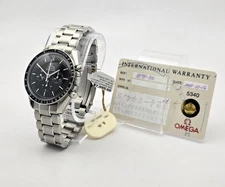 OMEGA 3571.50.00 SPEEDMASTER MOONWATCH "GALAXY EXPRESS 999" RARE! NICE! VIDEO!