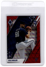 Kyle Muller 2022 Panini Chronicles Phoenix Ruby Wave /199 RC #9 Atlanta Braves