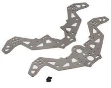 Treal Hobby Losi® Mini LMT Titanium Alloy Chassis Plate Set (2) [TLHTLMT18-107]