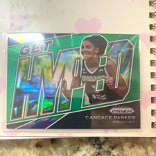 Panini 2022 Prizm WNBA Get Hyped Green Prizm Candace Parker Chicago Sky #4