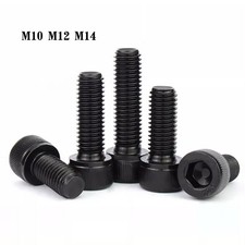 M10 M12 M14 M16 Socket Cap Screws 12.9 Steel Hex Allen Bolts Full Thread DIN 912