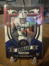 2021 Panini Prizm Draft Picks - Crusade Pat Freiermuth #173 Red White & Blue...