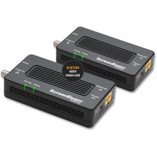 ScreenBeam Bonded MoCA 2.5 Network Adapter for 2 Count  Pack of 1 , Black