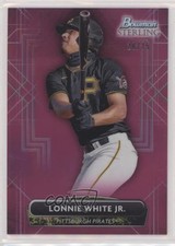 2022 Bowman Sterling Prospects Magenta Refractor 28/75 Lonnie White Jr 0ky0