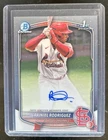 2025 Bowman Chrome Rainiel Rodriguez Auto 1st Prospect #CPA-RR Cardinals