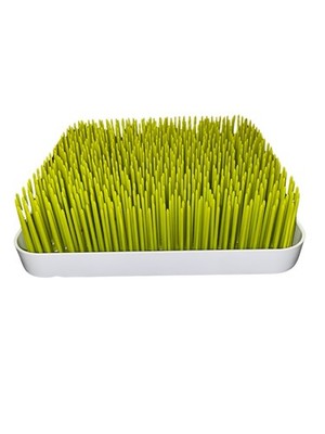 Boon Grass Countertop Baby Bottle Drying Rack Green White, Minor Stains