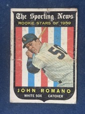 1959 Topps #138 John Romano Chicago White Sox POOR