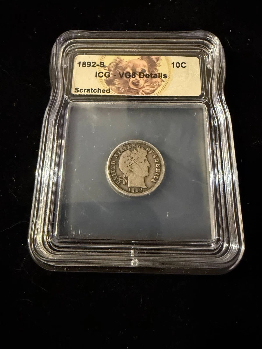 San Francisco 1892 Year Barber US Dimes (1892-1916) for sale | eBay
